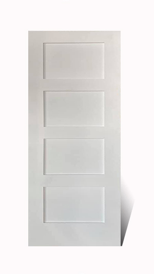 shaker white primer door