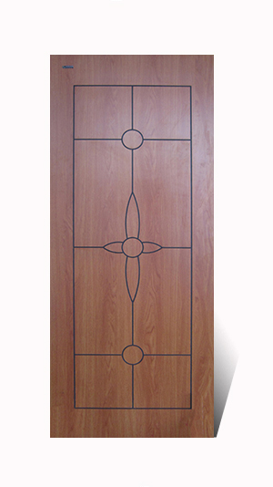 flush melamine door